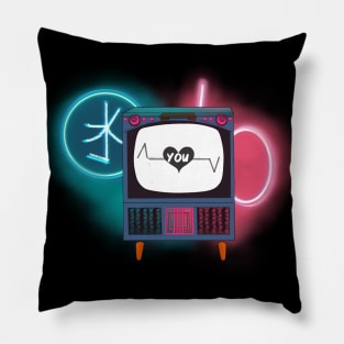 Romantic tv Pillow