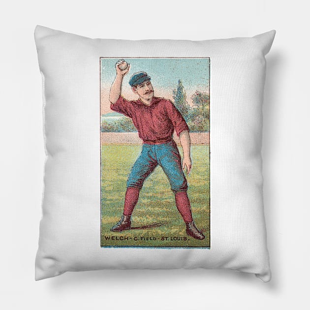 Curt Welch --- St. Louis Browns/Baltimore Orioles Pillow by CultOfRomance