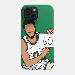 Jayson Tatum 60 Point Game Phone Case