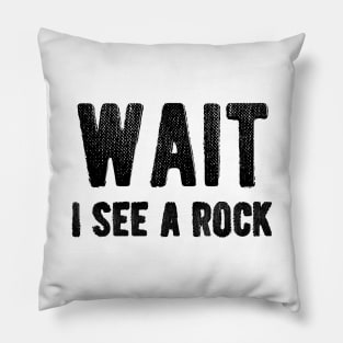 Geologist - Wait I see a rock Pillow