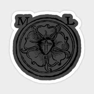 Lord Keep Us Steadfast in Your Word - Design on back Magnet