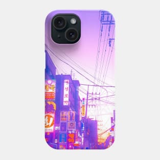 Vaporwave Seoul Phone Case