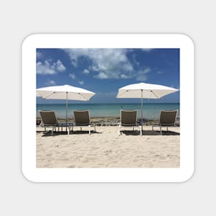 Key West Beach Chairs Magnet