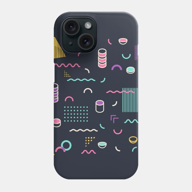 Memphis style Phone Case by NataliiaKu