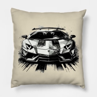 Lamborghini aventador Pillow