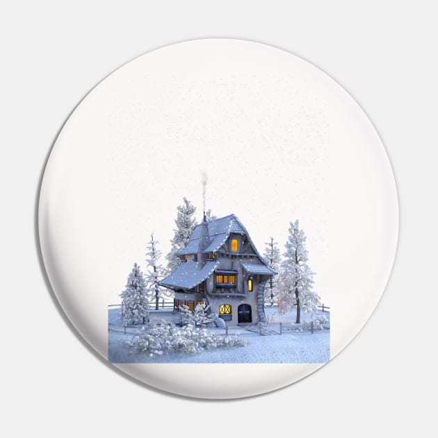 snowy house Pin by K-MALL