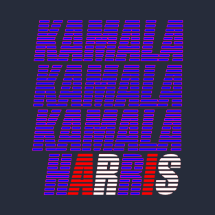 Kamala Harris Repeat Pattern T-Shirt