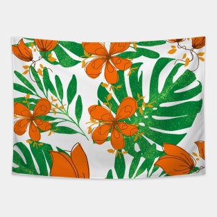 Tropical Style,  summer shirt Tapestry