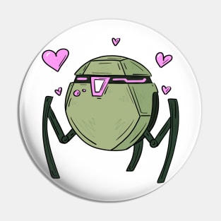 Love Bot Pin