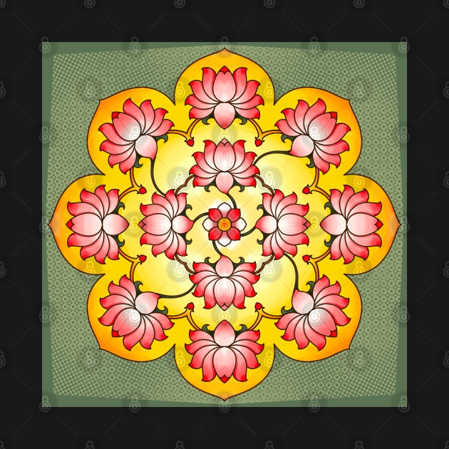 Lotus mandala by Prita_d