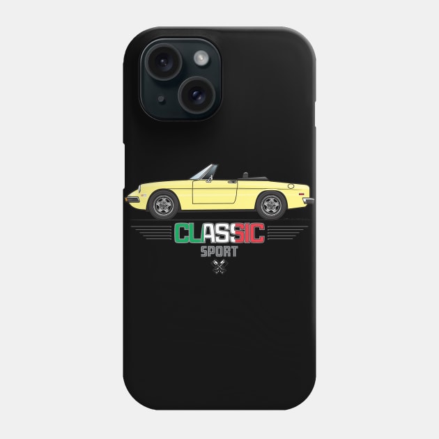 Sport Yellow Phone Case by JRCustoms44