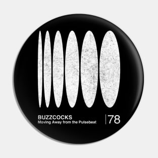 Buzzcocks / Original Minimalist Graphic Fan Artwork Design Pin