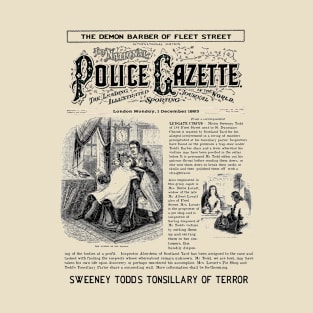 Sweeney Todd Newspaper #2 T-Shirt