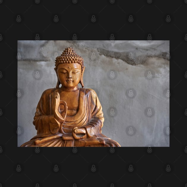 Wall Art Print - BUDDHA Namaste - canvas, Photo print, artboard print, poster Canvas Print by DigillusionStudio