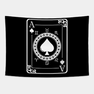 Classic playing cards Tapestry