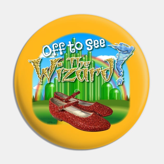 See the Wizard Pin by NN Tease