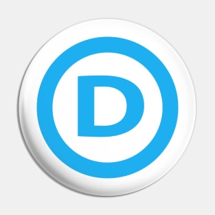 Democratic Party Pin