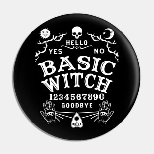 Basic Witch Ouija Board Pin