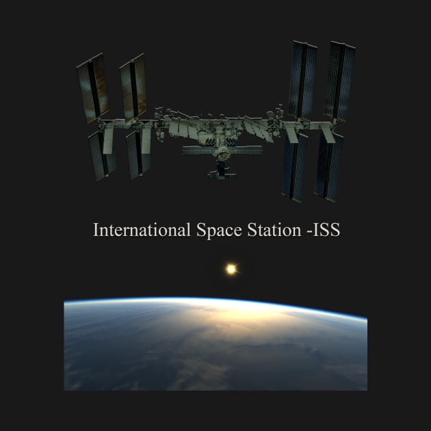 International Space Station - ISS by Caravele