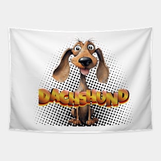 Dachshund Lover's Gift Sausage Dog Owners Tapestry