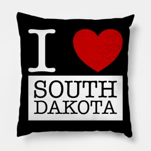 I Love South Dakota Pillow