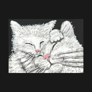 Mother and baby cat T-Shirt