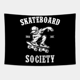 Skateboard Society Skate Sport Gift Tapestry