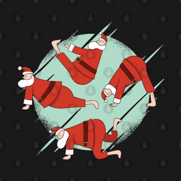 Santa Yoga by madeinchorley