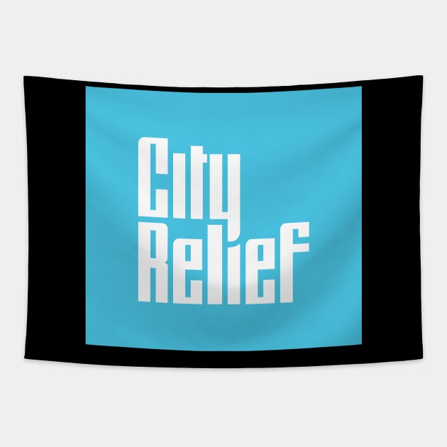 City Relief Square Tapestry by cityrelief