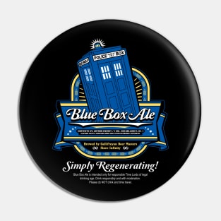 Blue Box Ale Pin