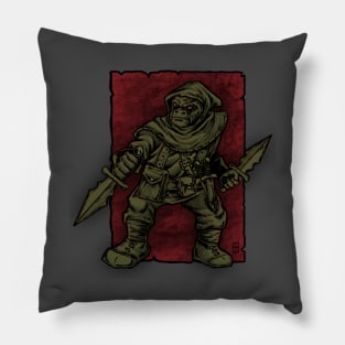Half Orc assassin Pillow
