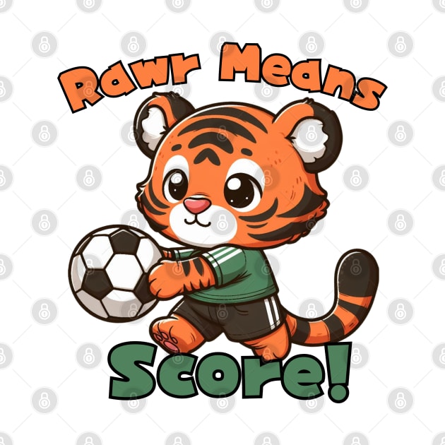 Football Bengal tiger by Japanese Fever