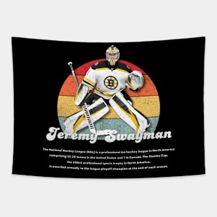 Jeremy Swayman Vintage Vol 01 Tapestry