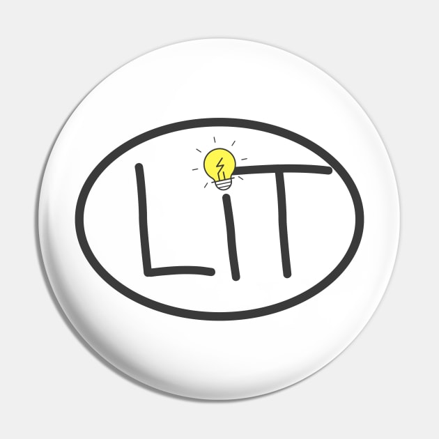 LIT Pin by J0k3rx3