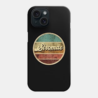 Tanatoraja, circle retro faded Stromae Phone Case