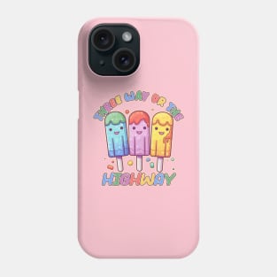 A Threeway or the Highway Kawaii Popsicles Phone Case