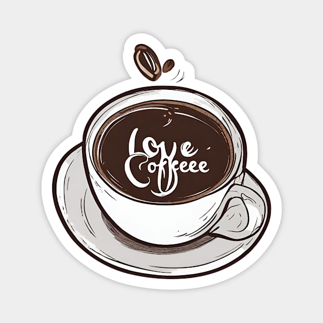 Coffee Magnet by Amharic Avenue