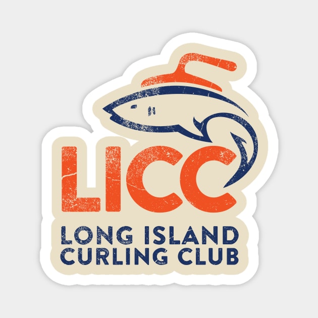 Long Island Curling Club Magnet by JP
