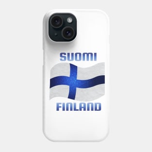 Suomi Finland flag Phone Case