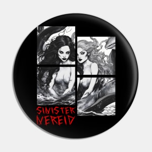 Sinister Mermaid Pin