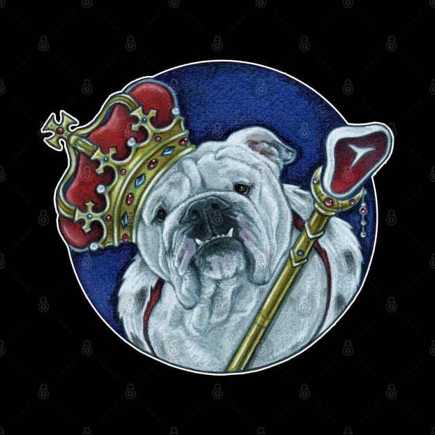 King Bulldog by Nat Ewert Art