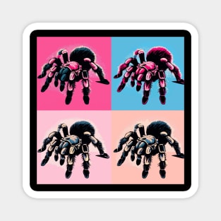 Pop Pink Toe Tarantula - Cool Spider Magnet