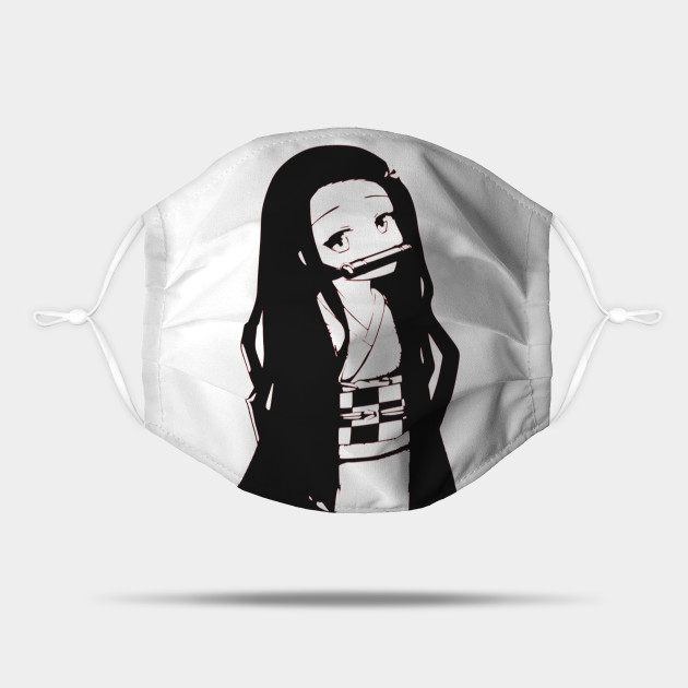 Nezuko Demon Slayer Cute Anime Girl Nezuko Mask Teepublic