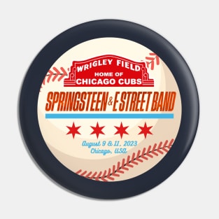 Bruce Springsteen Wrigley Field Pin