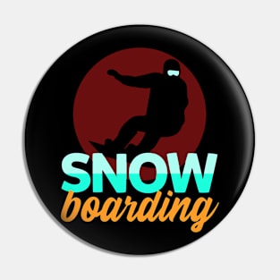 Snowboarding Pin