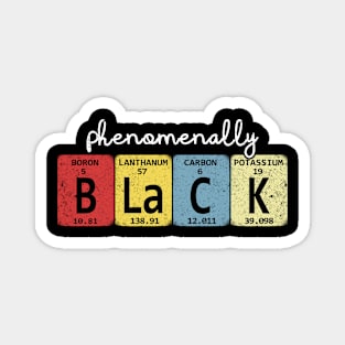 Phenomenally Black African American Gift Magnet