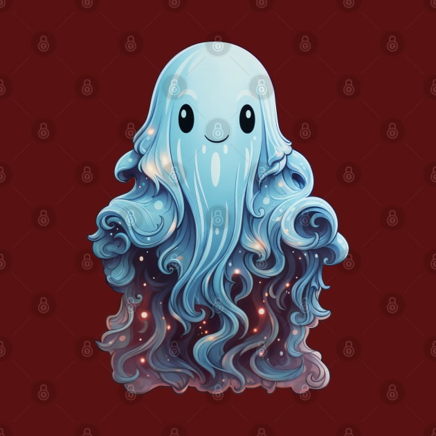 Cute Ghost 009 by WickedArtDigital