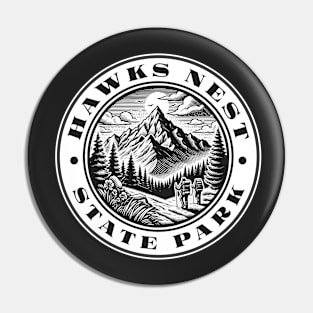 Hawks Nest State Park West Virginia Pin