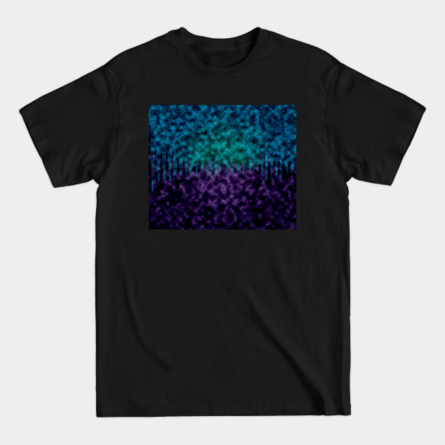 Discover Green and Purple cloud pattern - Pattern - T-Shirt