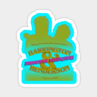 Harrington & Henderson (Neon) Magnet